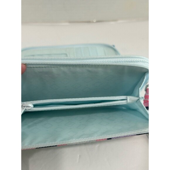 Vera Bradley Crossbody Wristlet Wallet Women’s Floral Pattern 6.5”x4x1.5 approx. - Picture 6 of 11